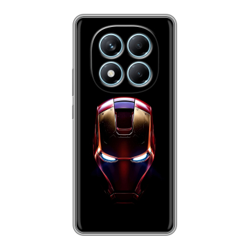 Силиконовый чехол на Redmi Note 14 Pro 4G с принтом IronMan Железный человек