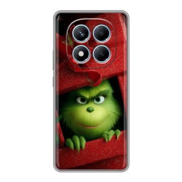 Силиконовый чехол на Redmi Note 14 Pro 4G с принтом Новый год