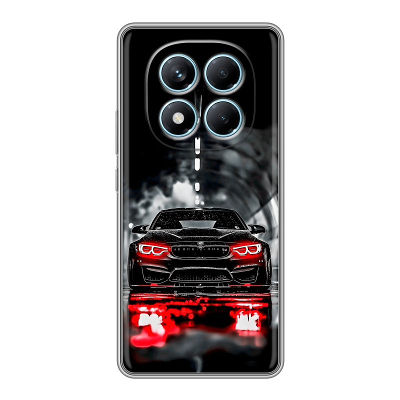 Силиконовый чехол на Redmi Note 14 Pro 4G с принтом BMW БМВ Силиконовый чехол на Redmi Note 14 Pro 4G с принтом BMW БМВ