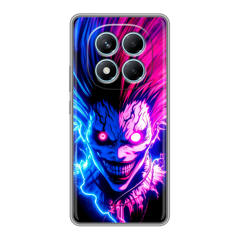 Силиконовый чехол на Redmi Note 14 Pro 4G с принтом Death note Тетрадь смерти Силиконовый чехол на Redmi Note 14 Pro 4G с принтом Death note Тетрадь смерти