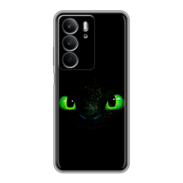 Силиконовый чехол на Realme C75 с принтом Как приручить дракона Силиконовый чехол на Realme C75 с принтом Как приручить дракона