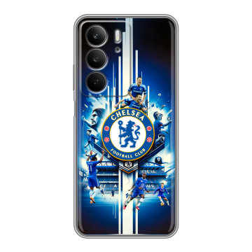 Силиконовый чехол на Realme C75 с принтом Chelsea Челси Силиконовый чехол на Realme C75 с принтом Chelsea Челси