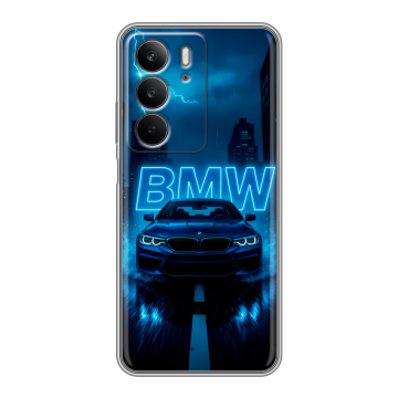 Силиконовый чехол на Realme C75 с принтом BMW БМВ Силиконовый чехол на Realme C75 с принтом BMW БМВ