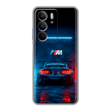 Силиконовый чехол на Realme C75 с принтом BMW БМВ Силиконовый чехол на Realme C75 с принтом BMW БМВ