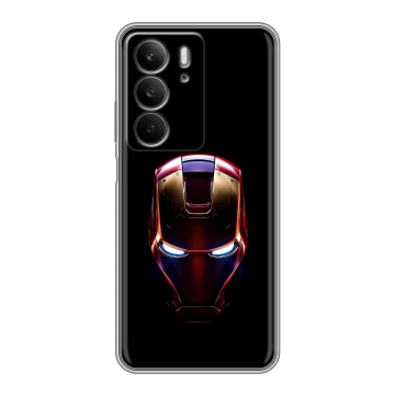 Силиконовый чехол на Realme C75 с принтом IronMan Железный человек Силиконовый чехол на Realme C75 с принтом IronMan Железный человек