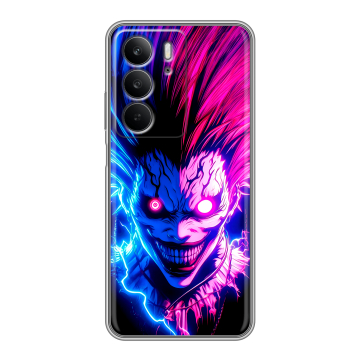 Силиконовый чехол на Realme C75 с принтом Death note Тетрадь смерти Силиконовый чехол на Realme C75 с принтом Death note Тетрадь смерти