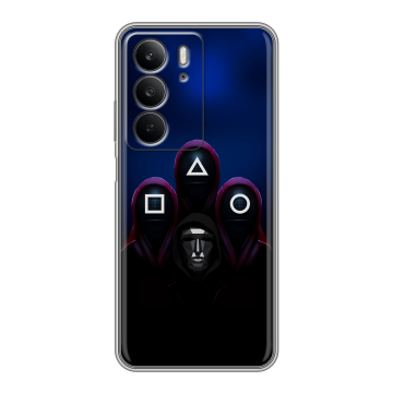 Силиконовый чехол на Realme C75 с принтом Игра Кальмара Силиконовый чехол на Realme C75 с принтом Игра Кальмара