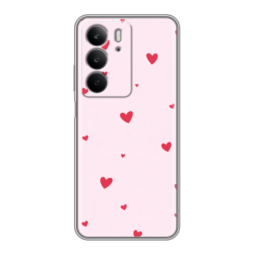 Силиконовый чехол на Realme C75 с принтом для девочек