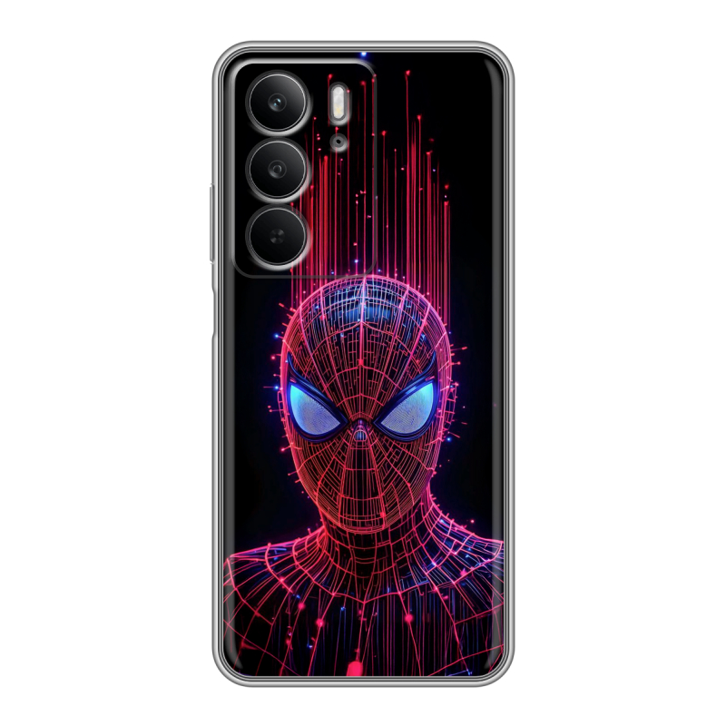 Силиконовый чехол на Realme C75 с принтом Spiderman Человек паук Силиконовый чехол на Realme C75 с принтом Spiderman Человек паук
