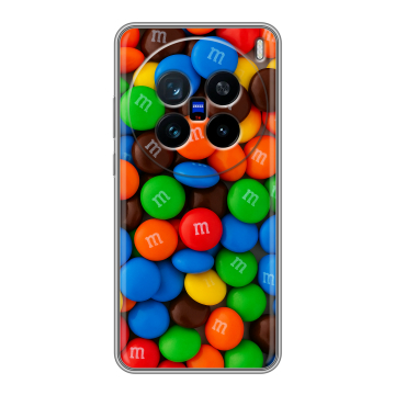 Силиконовый чехол на Vivo X200 с принтом Конфеты