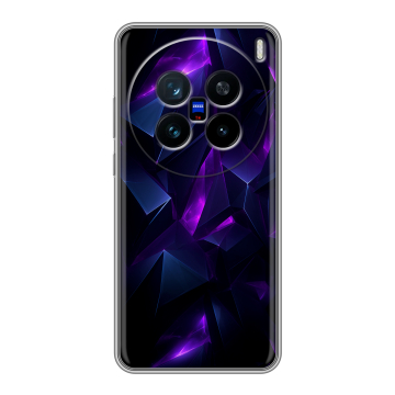 Силиконовый чехол на Vivo X200 с принтом Абстракиция