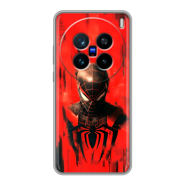 Силиконовый чехол на Vivo X200 с принтом человек паук spiderman