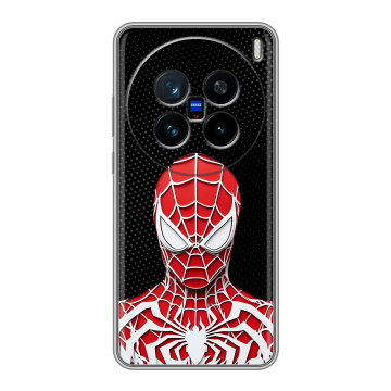 Силиконовый чехол на Vivo X200 с принтом человек паук spiderman