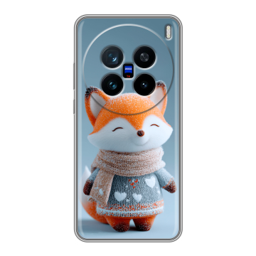 Силиконовый чехол на Vivo X200 с принтом Лиса