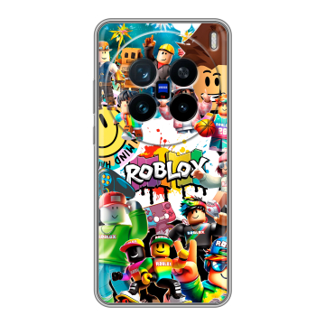 Силиконовый чехол на Vivo X200 с принтом Roblox Роблокс Силиконовый чехол на Vivo X200 с принтом Roblox Роблокс