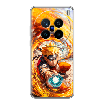 Силиконовый чехол на Vivo X200 с принтом Аниме Наруто Naruto