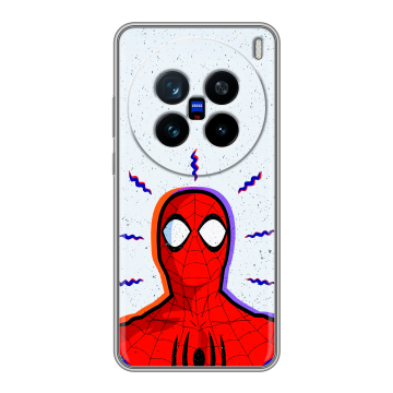 Силиконовый чехол на Vivo X200 с принтом Spiderman Человек паук