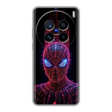Силиконовый чехол на Vivo X200 с принтом Spiderman Человек паук