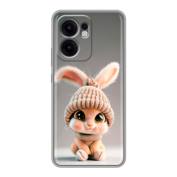 Силиконовый чехол на OPPO Reno13 F с принтом Кролик