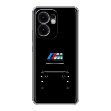 Силиконовый чехол на OPPO Reno13 F с принтом БМВ BMW