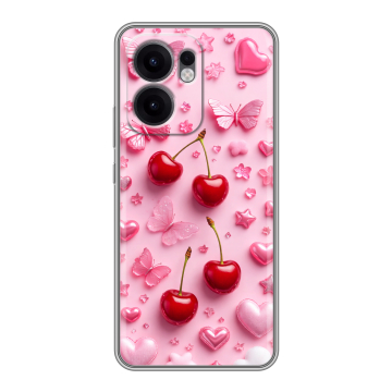 Силиконовый чехол на OPPO Reno13 F с принтом для девочек Силиконовый чехол на OPPO Reno13 F с принтом для девочек