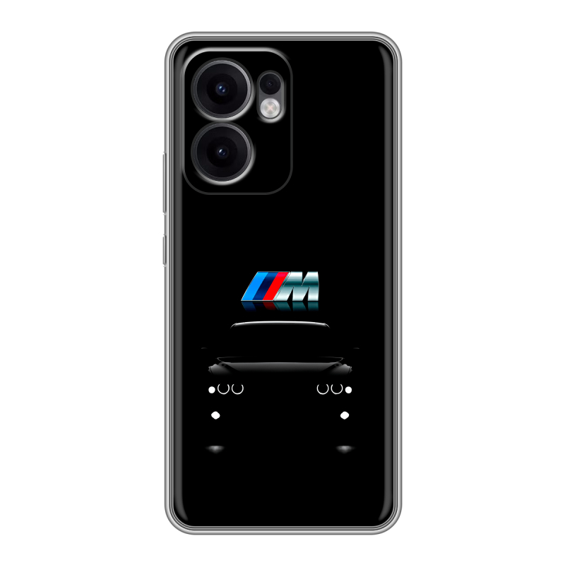 Силиконовый чехол на OPPO Reno13 F с принтом БМВ BMW Силиконовый чехол на OPPO Reno13 F с принтом БМВ BMW