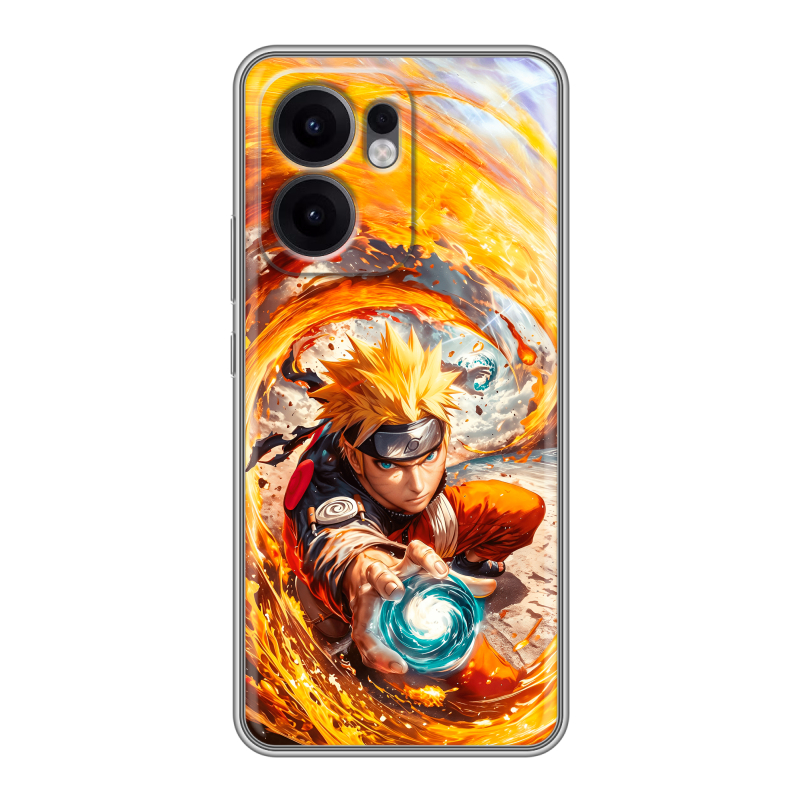 Силиконовый чехол на OPPO Reno13 F с принтом Аниме Наруто Naruto Силиконовый чехол на OPPO Reno13 F с принтом Аниме Наруто Naruto