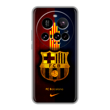 Силиконовый чехол на Xiaomi 15 Ultra с принтом Барселона Barcelona Силиконовый чехол на Xiaomi 15 Ultra с принтом Барселона Barcelona