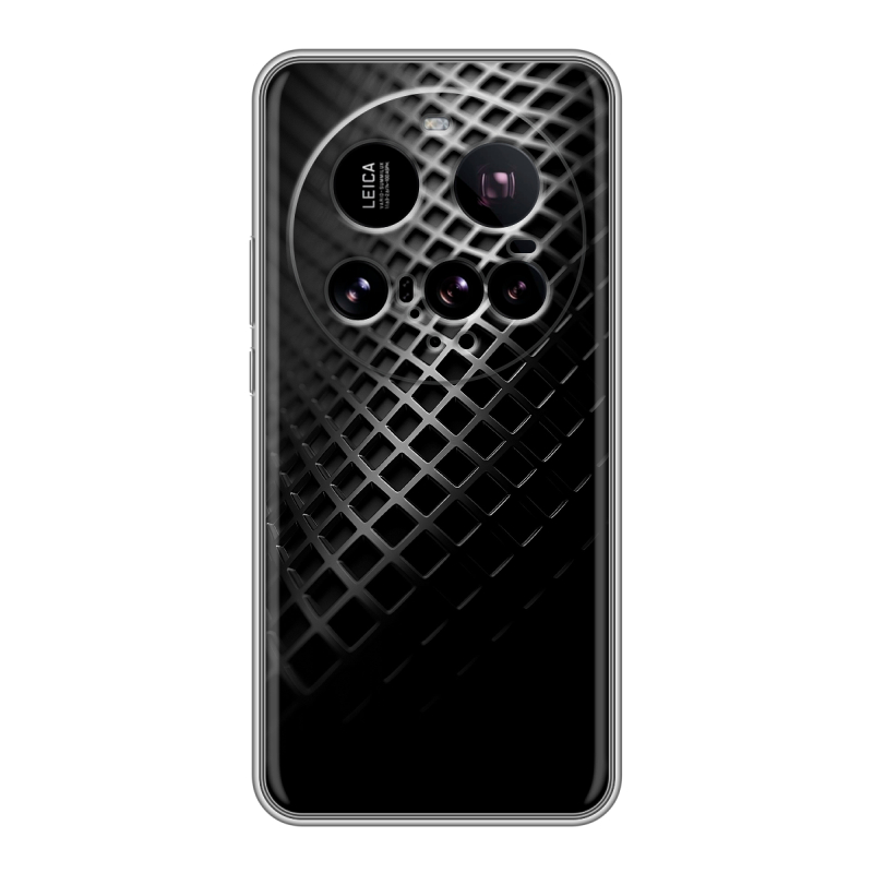 Силиконовый чехол на Xiaomi 15 Ultra с принтом Текстура металла Силиконовый чехол на Xiaomi 15 Ultra с принтом Текстура металла