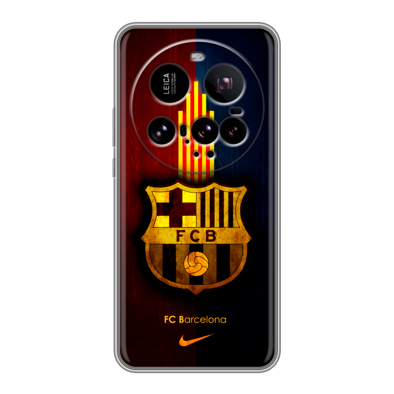 Силиконовый чехол на Xiaomi 15 Ultra с принтом Барселона Barcelona Силиконовый чехол на Xiaomi 15 Ultra с принтом Барселона Barcelona