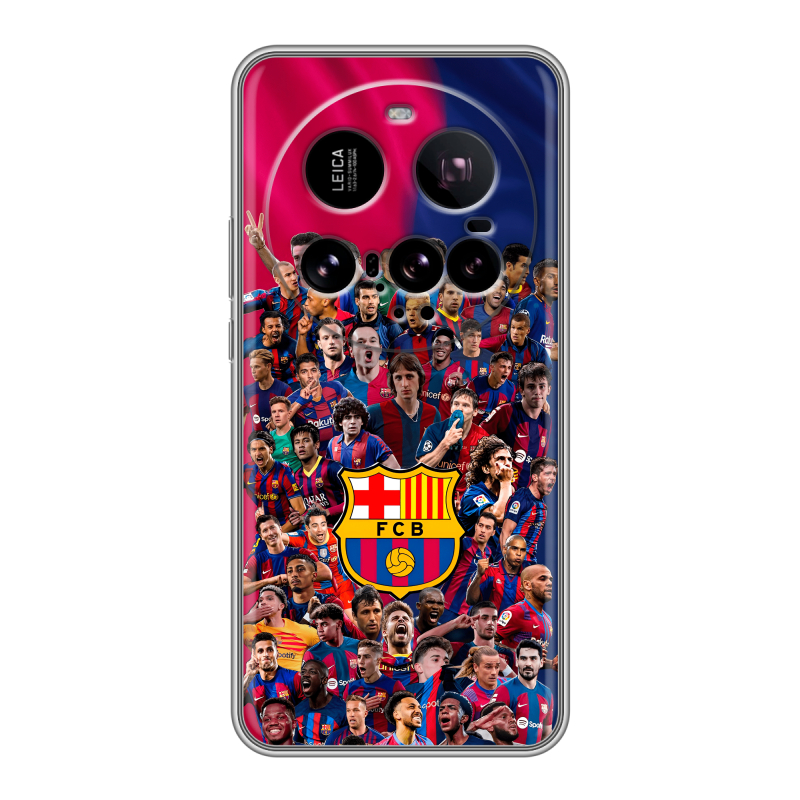 Силиконовый чехол на Xiaomi 15 Ultra с принтом Барселона Barcelona Силиконовый чехол на Xiaomi 15 Ultra с принтом Барселона Barcelona