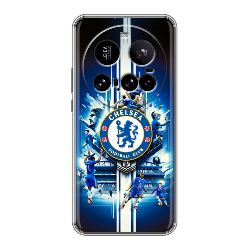 Силиконовый чехол на Xiaomi 15 Ultra с принтом Chelsea Челси Силиконовый чехол на Xiaomi 15 Ultra с принтом Chelsea Челси