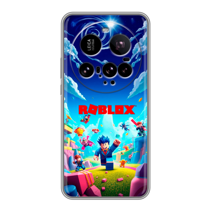 Силиконовый чехол на Xiaomi 15 Ultra с принтом Roblox Роблокс Силиконовый чехол на Xiaomi 15 Ultra с принтом Roblox Роблокс