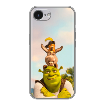 Силиконовый чехол на Iphone 16e с принтом Шрек Shrek Силиконовый чехол на Iphone 16e с принтом Шрек Shrek