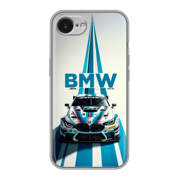 Силиконовый чехол на Iphone 16e с принтом БМВ BMW