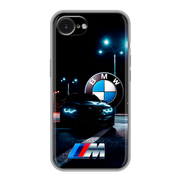 Силиконовый чехол на Iphone 16e с принтом БМВ BMW