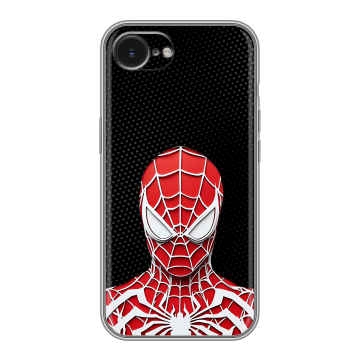 Силиконовый чехол на Iphone 16e с принтом человек паук spiderman Силиконовый чехол на Iphone 16e с принтом человек паук spiderman