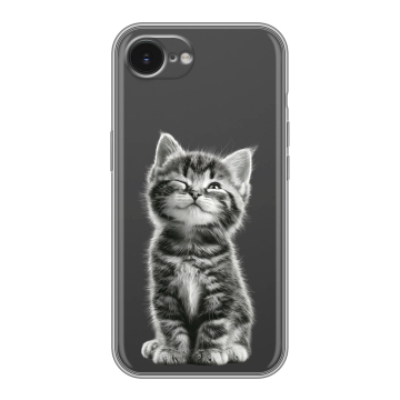 Силиконовый чехол на Iphone 16e с принтом Котенок Силиконовый чехол на Iphone 16e с принтом Котенок