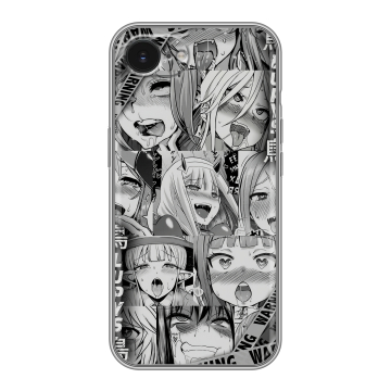 Силиконовый чехол на Iphone 16e с принтом Ahegao Ахегао Аниме Силиконовый чехол на Iphone 16e с принтом Ahegao Ахегао Аниме