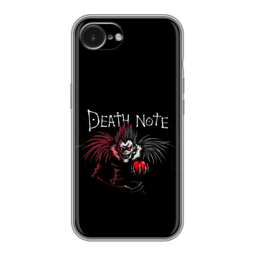 Силиконовый чехол на Iphone 16e с принтом Death note Тетрадь смерти