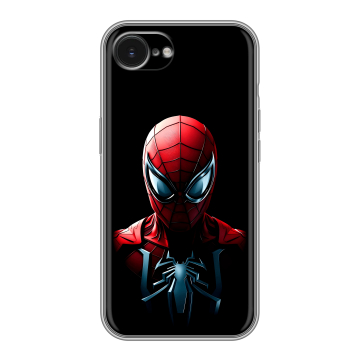 Силиконовый чехол на Iphone 16e с принтом Spiderman Человек паук