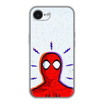 Силиконовый чехол на Iphone 16e с принтом Spiderman Человек паук Силиконовый чехол на Iphone 16e с принтом Spiderman Человек паук