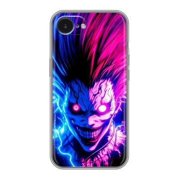 Силиконовый чехол на Iphone 16e с принтом Death note Тетрадь смерти Силиконовый чехол на Iphone 16e с принтом Death note Тетрадь смерти