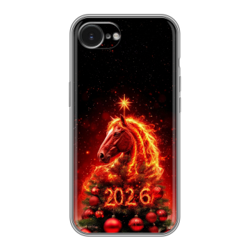 Силиконовый чехол на Iphone 16e с принтом Новый год Силиконовый чехол на Iphone 16e с принтом Новый год