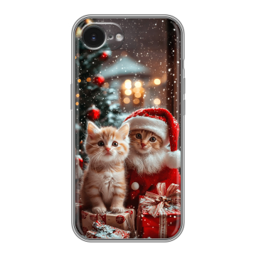 Силиконовый чехол на Iphone 16e с принтом Новый год Силиконовый чехол на Iphone 16e с принтом Новый год