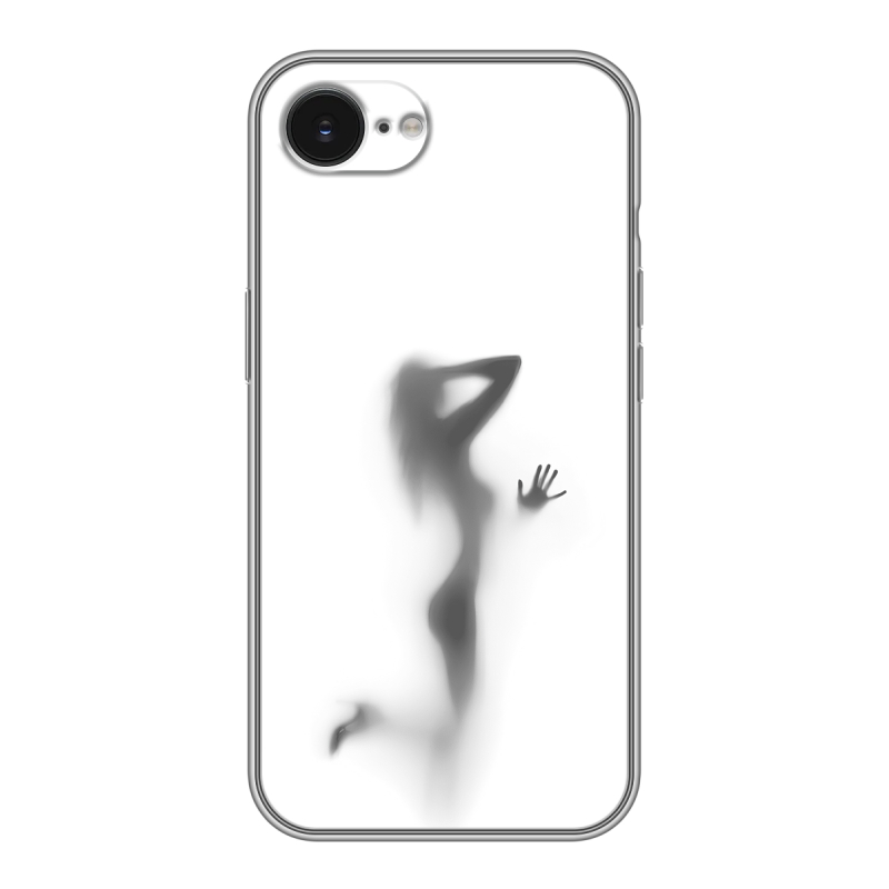 Силиконовый чехол на Iphone 16e с принтом Силуэт Силиконовый чехол на Iphone 16e с принтом Силуэт