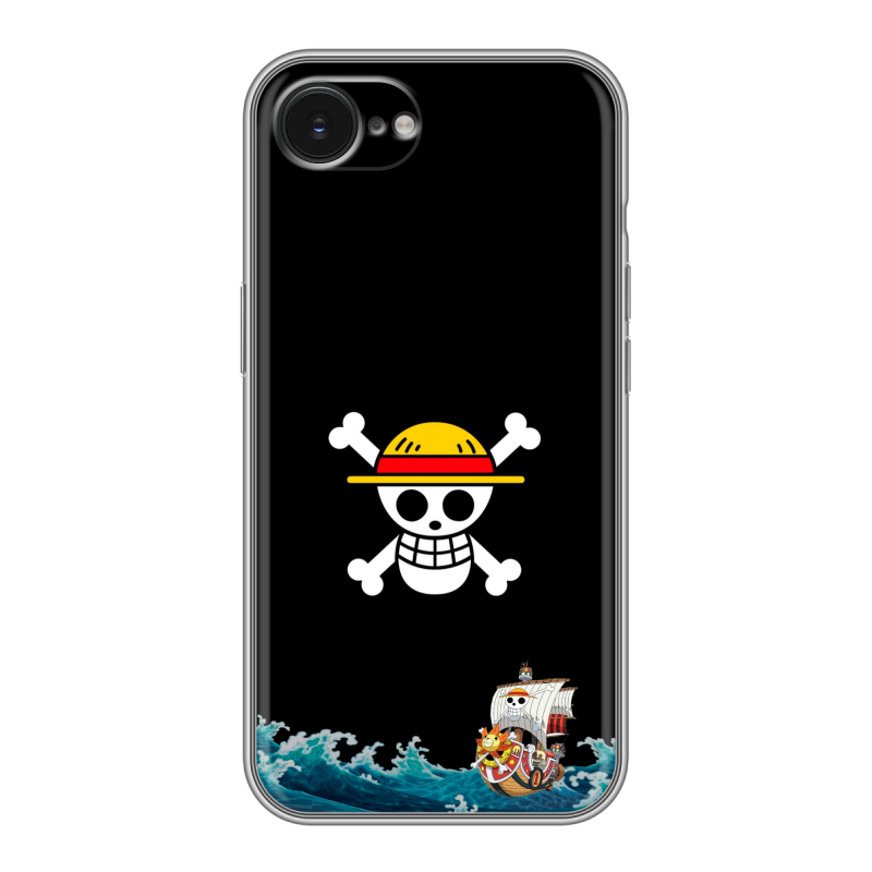 Силиконовый чехол на Iphone 16e с принтом One Piece Ван Пис Силиконовый чехол на Iphone 16e с принтом One Piece Ван Пис