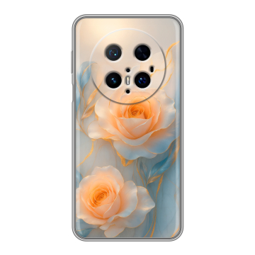 Силиконовый чехол на Huawei Mate 70 Pro с принтом Женский