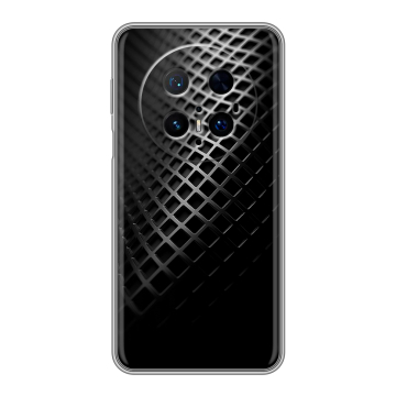 Силиконовый чехол на Huawei Mate 70 Pro с принтом Текстура металла Силиконовый чехол на Huawei Mate 70 Pro с принтом Текстура металла