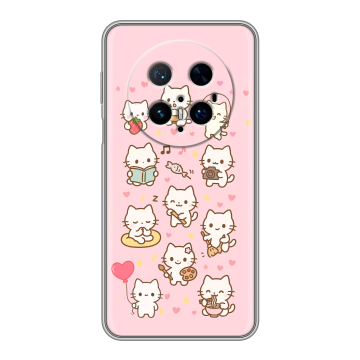 Силиконовый чехол на Huawei Mate 70 Pro с принтом Hello Kitty Хелоу Кити Силиконовый чехол на Huawei Mate 70 Pro с принтом Hello Kitty Хелоу Кити